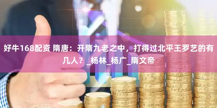 好牛168配资 隋唐：开隋九老之中，打得过北平王罗艺的有几人？_杨林_杨广_隋文帝